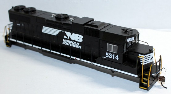 (image for) Body shell - Norfolk Southern #5314 ( HO GP38-2 )